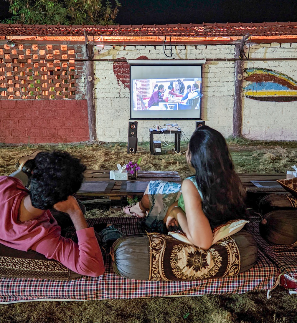 Couple - Movie Screening at Mystic Stays Resort